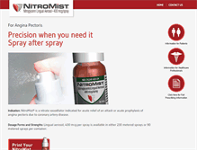 Tablet Screenshot of nitromist.com